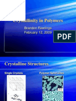 Crystallinity in Polymers