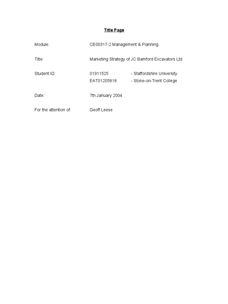 JCB | PDF