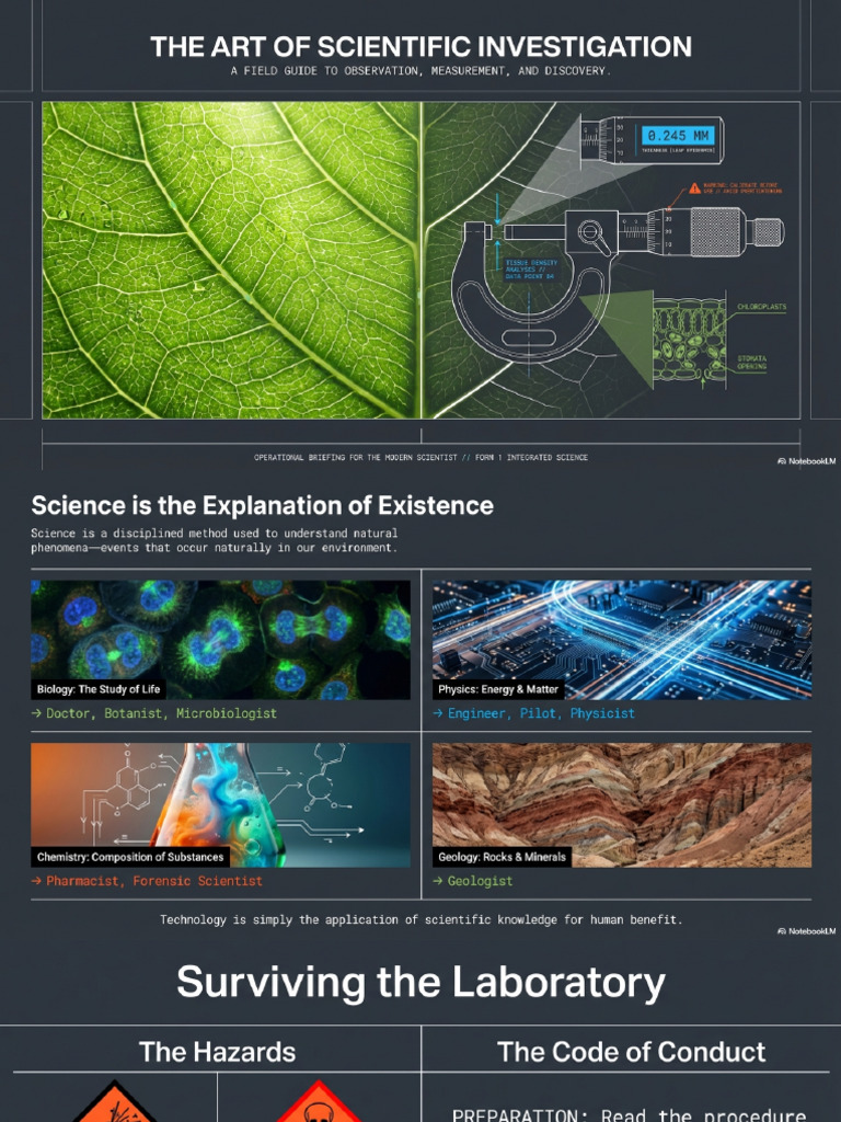 Scientific Investigation Essentials | PDF