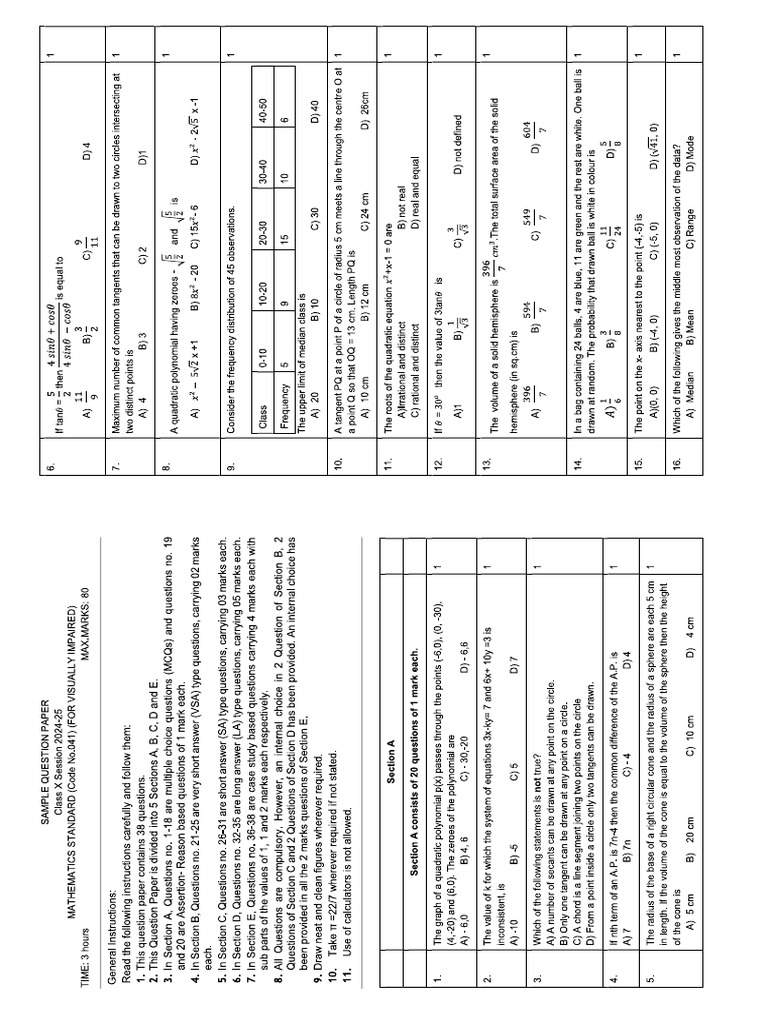 Maths 5 | PDF