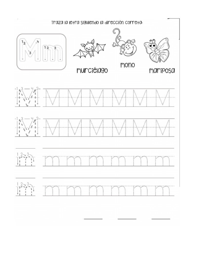Letra M | PDF