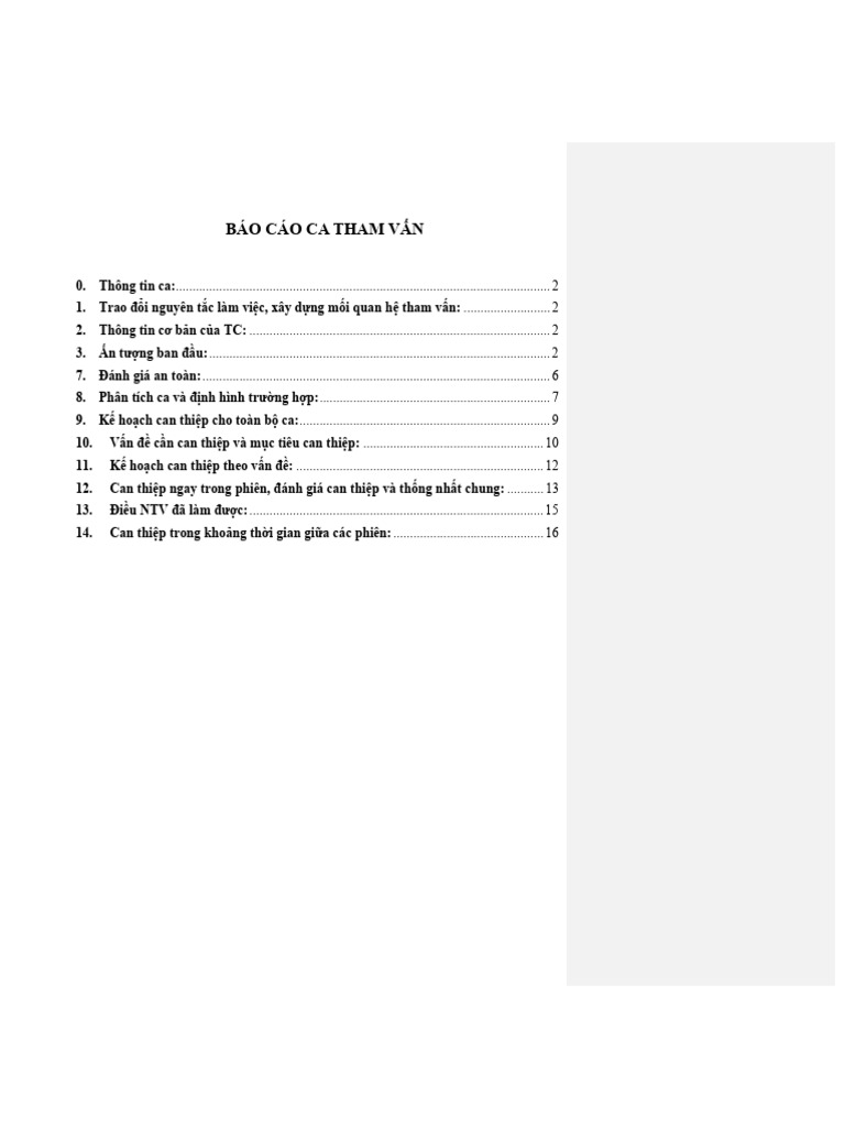 Case Report Example For School Psychology | PDF