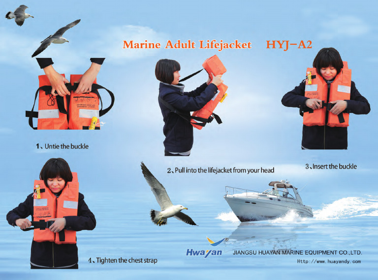 Lifejacket Donning Instruction | PDF