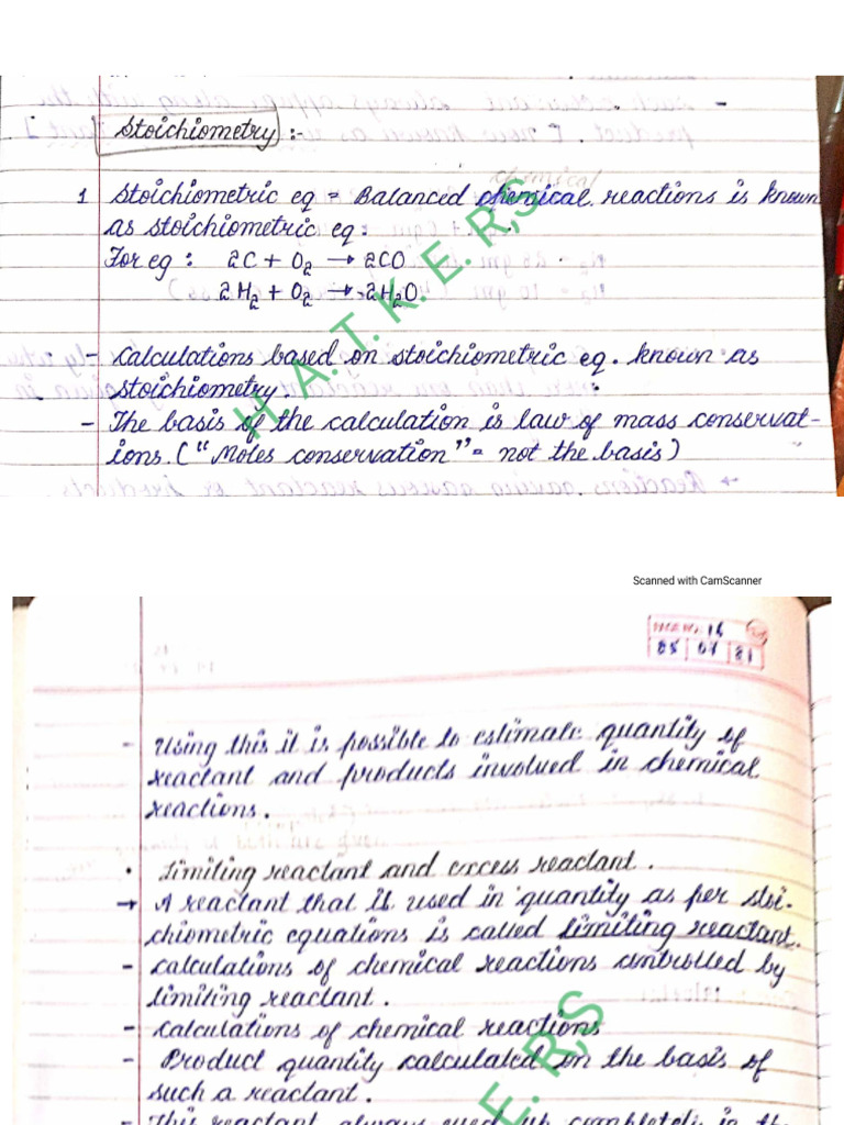 Basic Concepts Note 2 | PDF