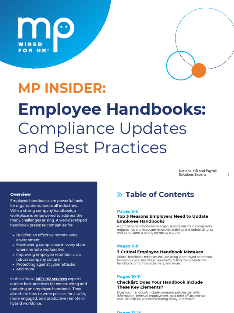 Ebook Employee Handbooks | PDF | Employment | Payroll