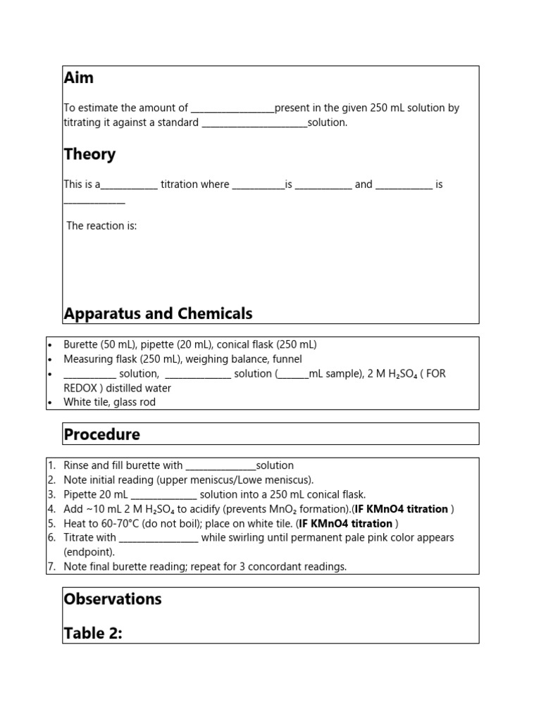 Tit Rations | PDF