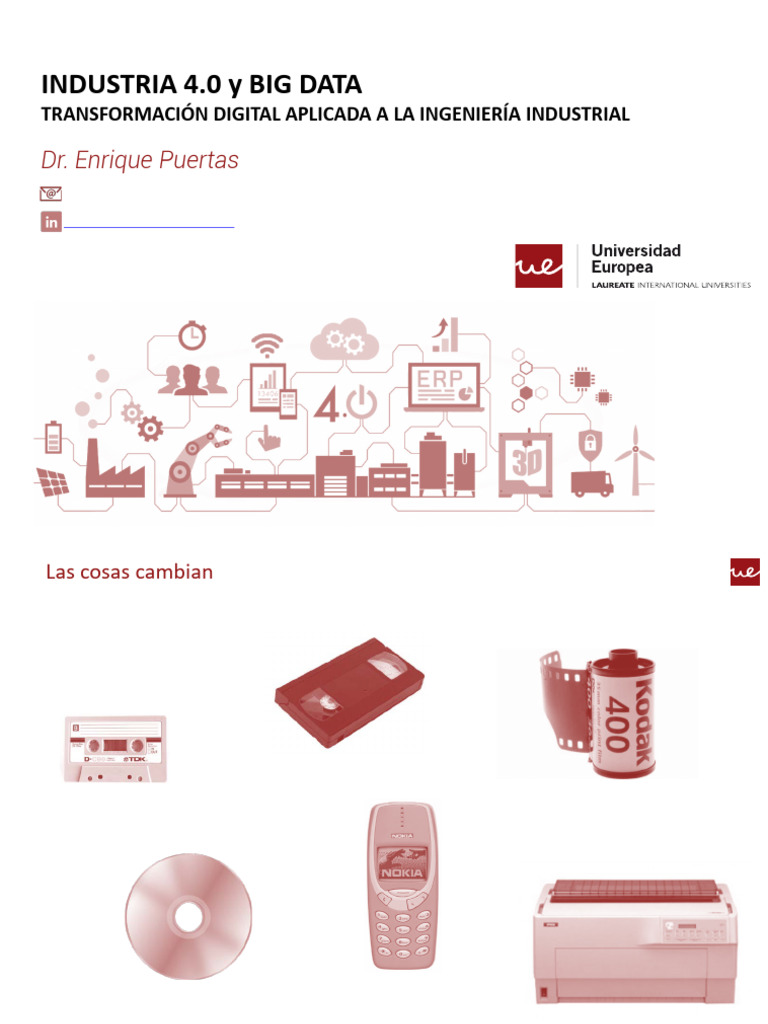 Industria 4.0 y Big Data | PDF | Big Data | Internet de las Cosas