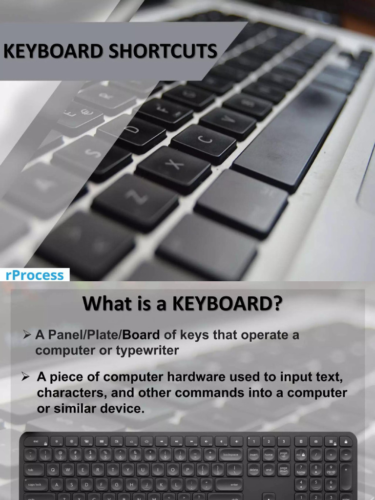 Keyboard Shortcuts | PDF