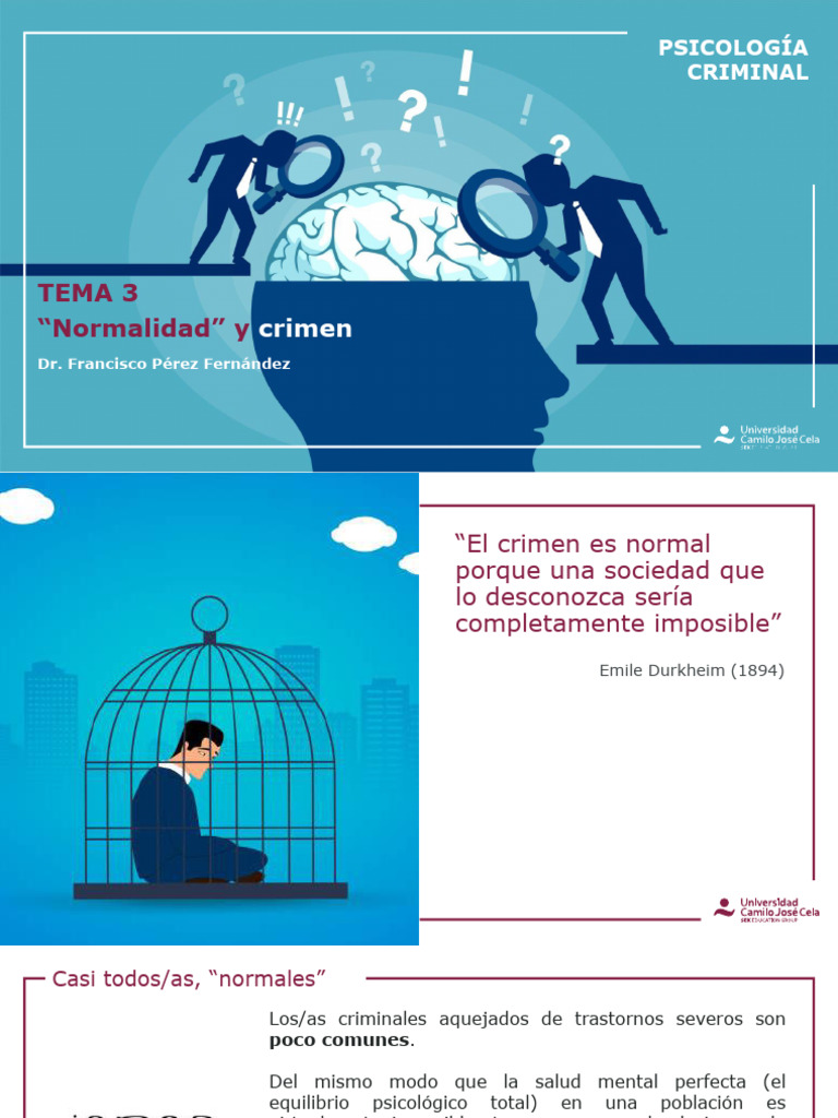 Normalidad y Crimen | PDF | Las emociones | Violencia