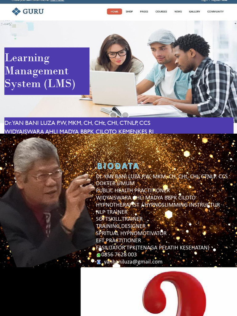 Learning Management System (LMS) | PDF