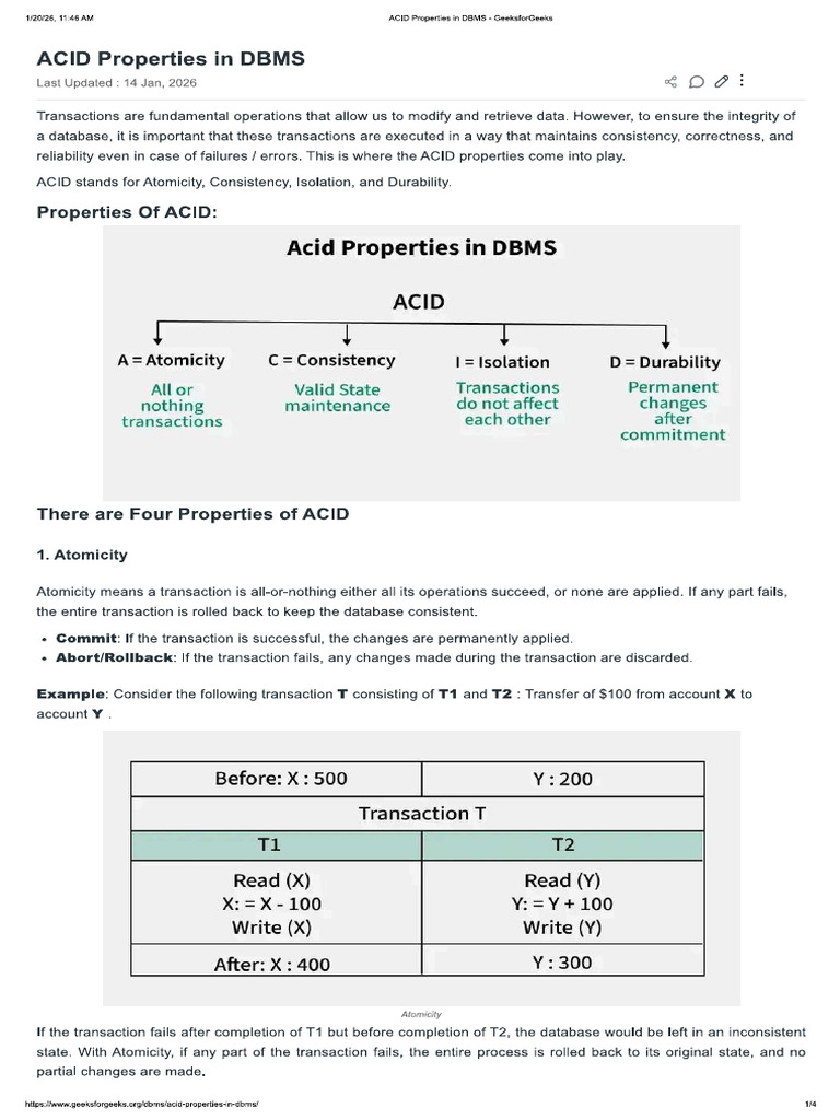 Acid Database | PDF