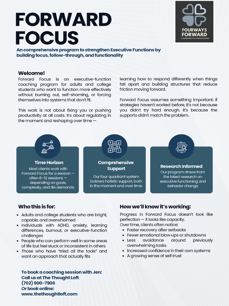 Forward Focus Explainer | PDF