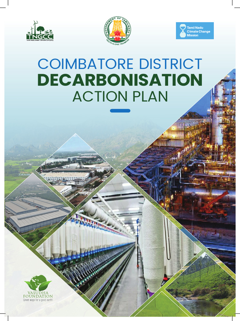 Coimbatore District Decarbonisation Plan | PDF | Climate Change ...