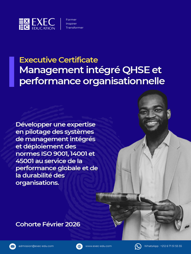 Management Intégré QHSE Et Performance Organisationnelle | PDF ...