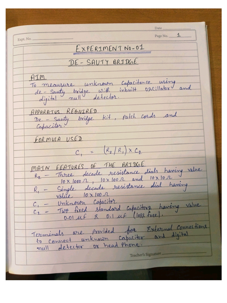 Physics Practical | PDF
