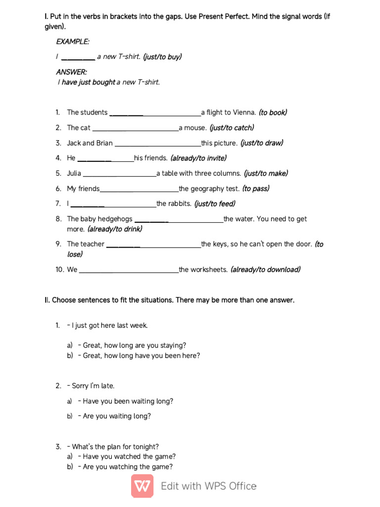 Pre Intermediate 2 | PDF