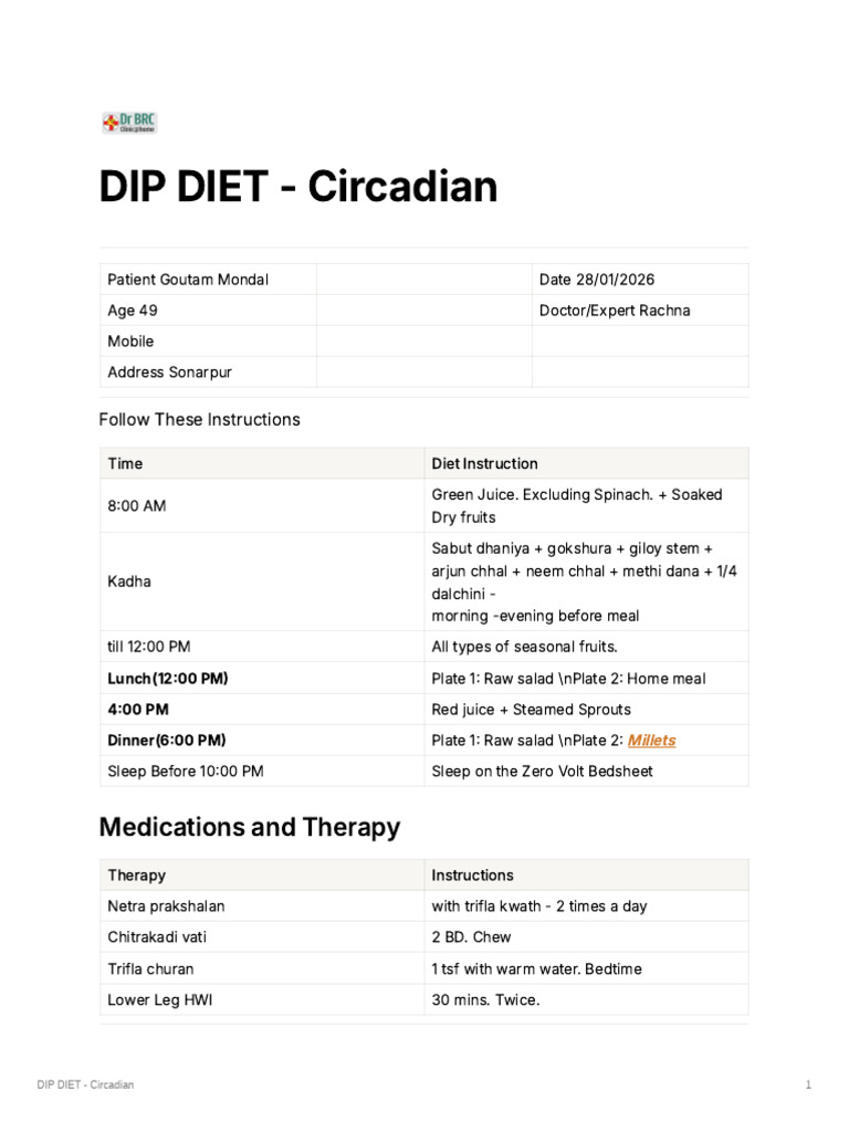 2fc81a3b 35b9 4ea3 B3ac 768ec7f05950 DIP DIET Circadian | PDF