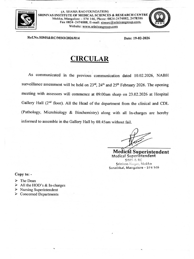 Circular MSO 13th & 14th | PDF