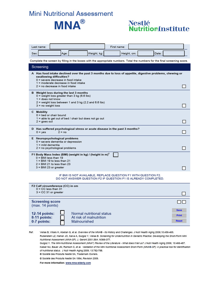 MNA SF | PDF