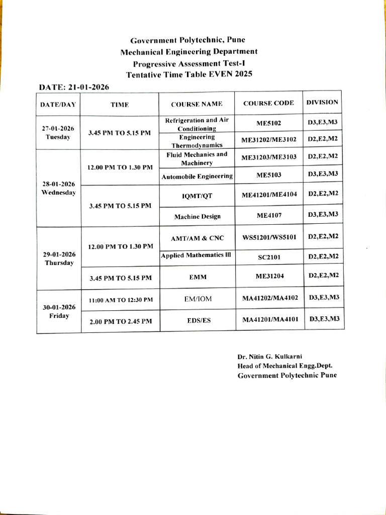 Tentative UT1 Time Table | PDF