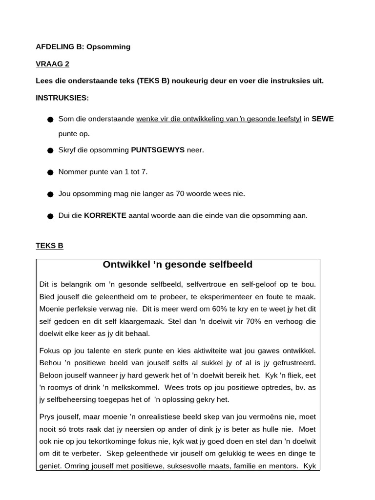GR 11 Opsomming | PDF