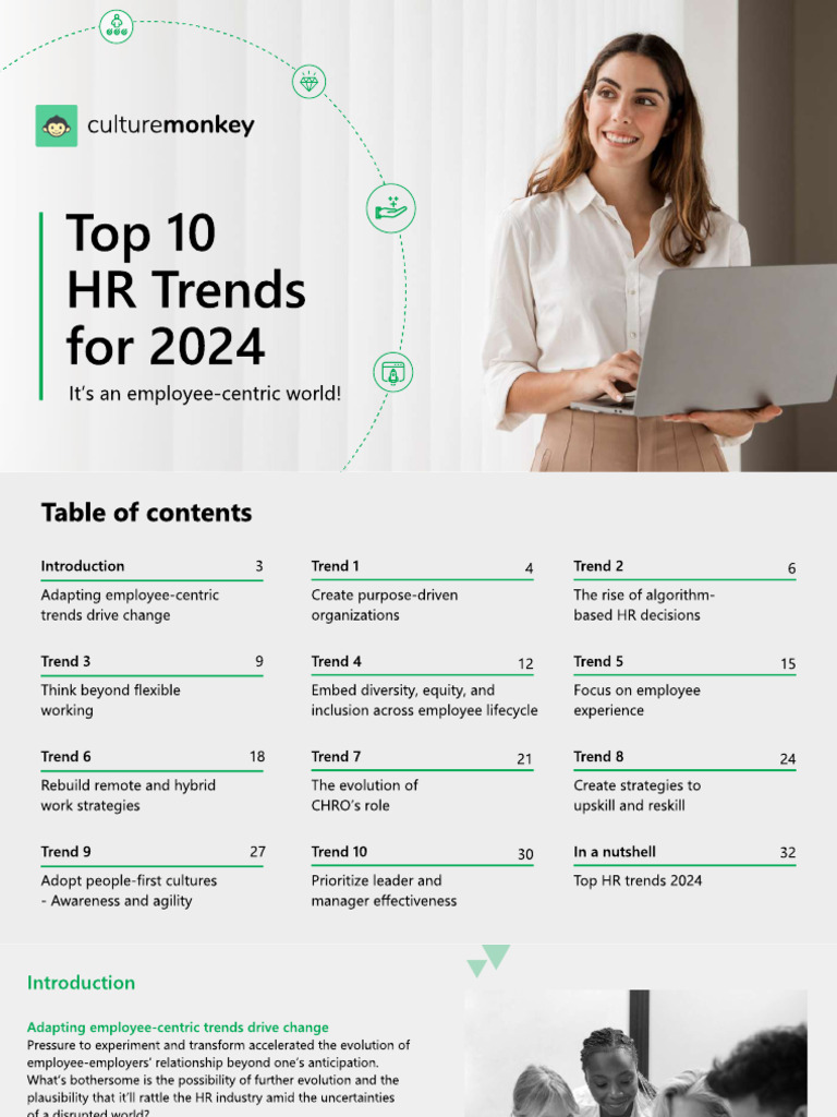 Top 10 HR Trends - 2024 | PDF | Employment | Employee Retention