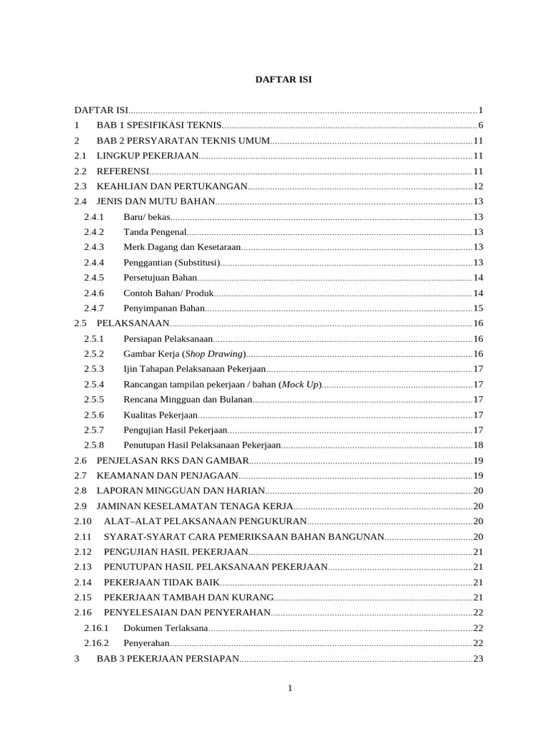 Rks Gedung Knpi Fix (26!2!2019) | PDF