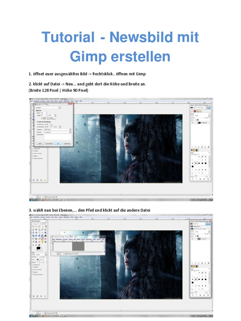 Tutorial Gimp | PDF
