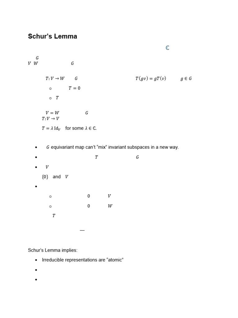 Group Theory | PDF | Representation Theory | Group Representation