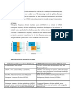 Difference Between OFDM and OFDMA