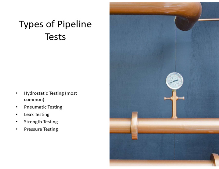 Types of Pipeline Tests | PDF