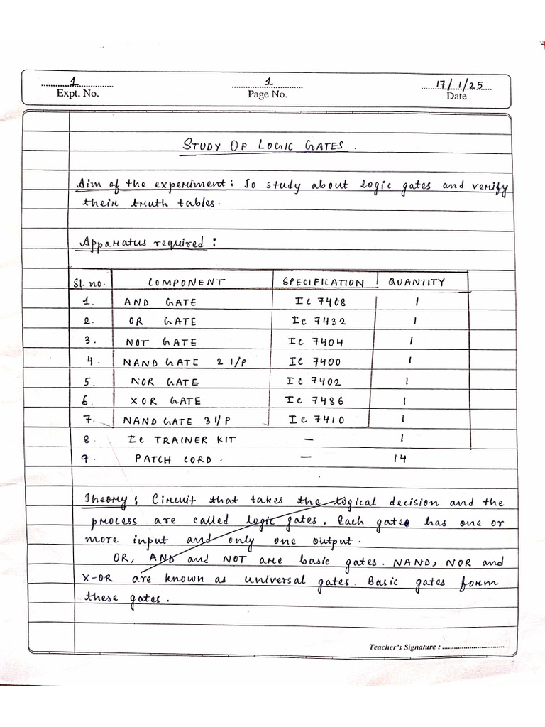 Digital Electronics Lab | PDF