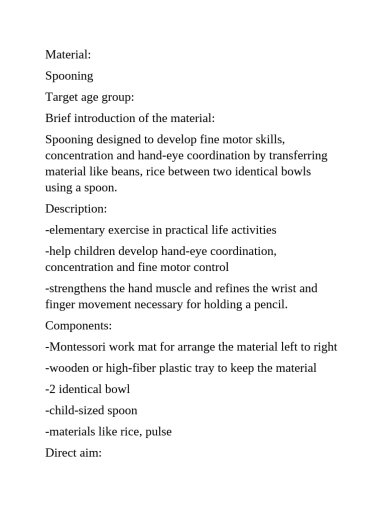 Spooning | PDF
