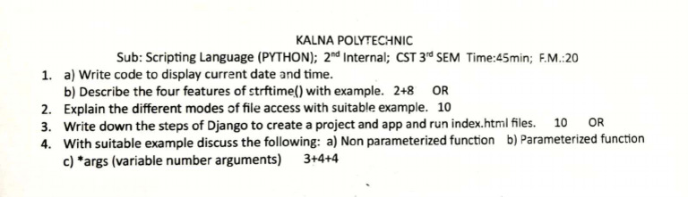 Python 2nd Int 2025 | PDF