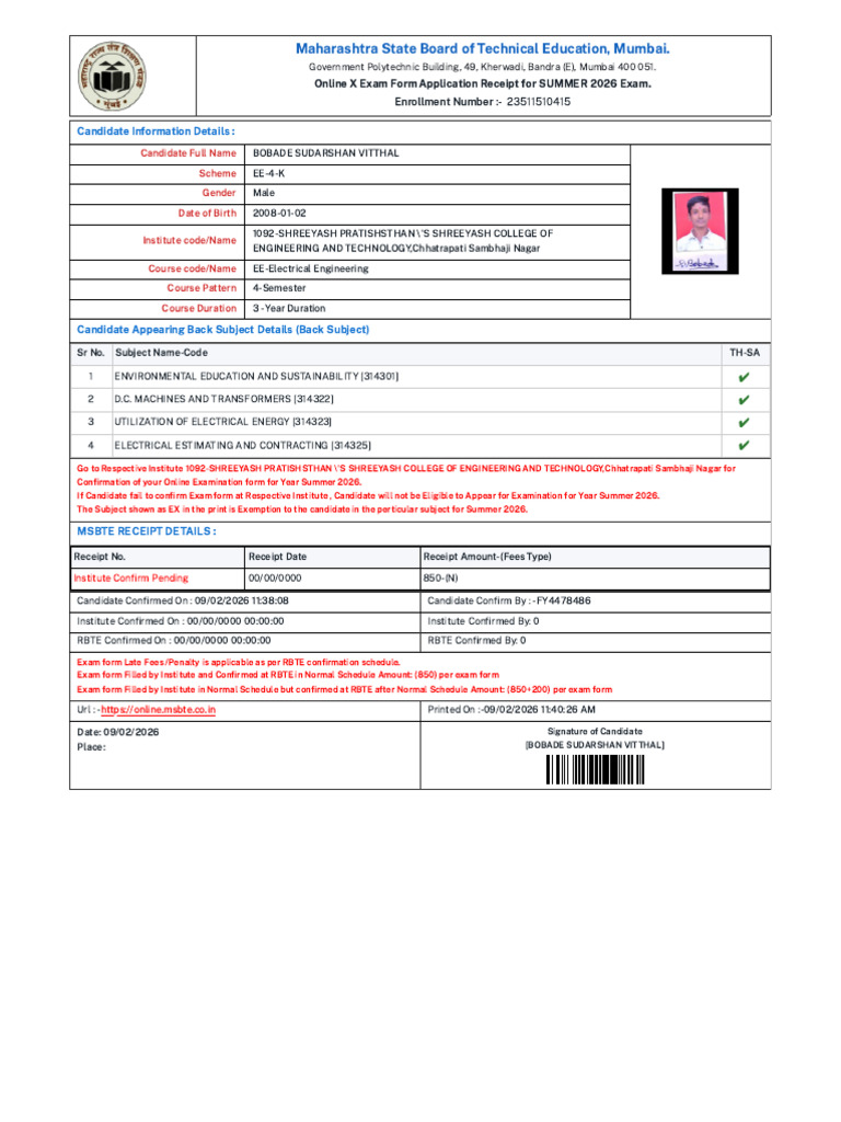 Msbte 1 | PDF