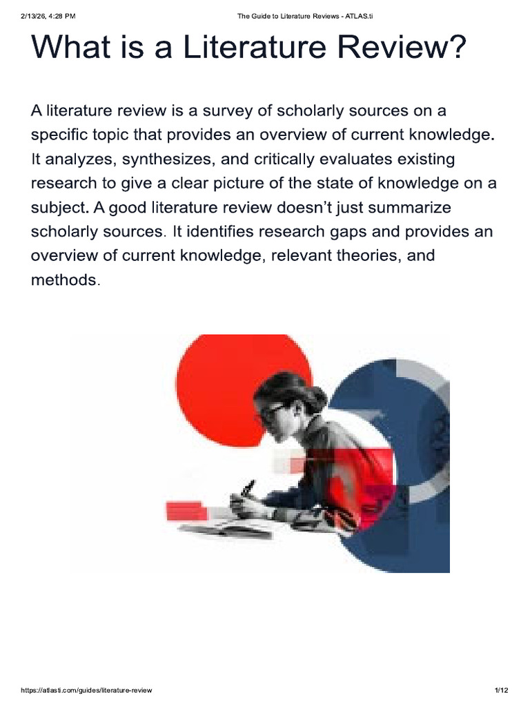 The Guide To Literature Reviews - ATLAS | PDF