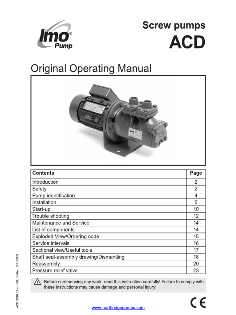 IMO ACD Manual Book | PDF