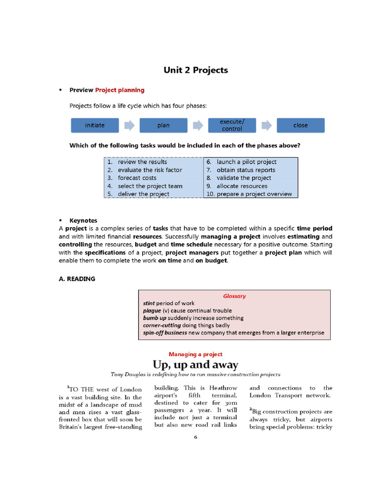 Students - Unit 02 - Projects | PDF