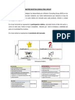 Matriz BCG - Estrategias