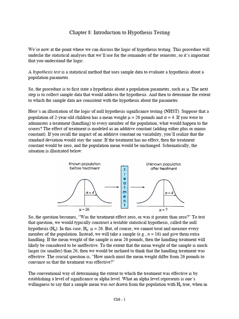 Hypotheisis Analysis | PDF | Type I And Type Ii Errors | Statistical ...