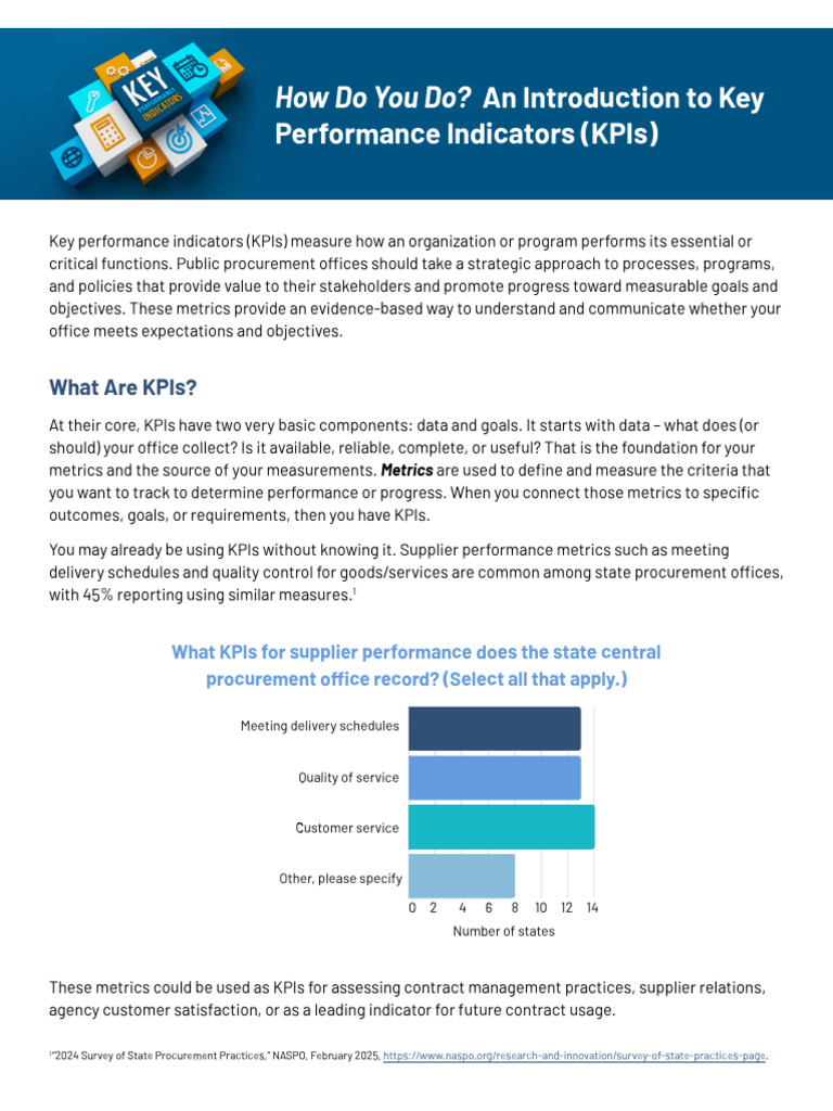 An Introduction To Key Performance Indicators | PDF | Performance ...
