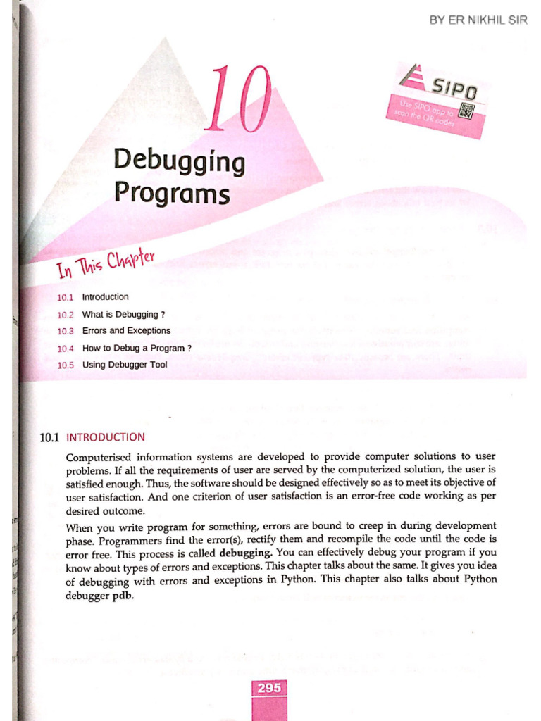 Chapter 10 Debugging Programs | PDF