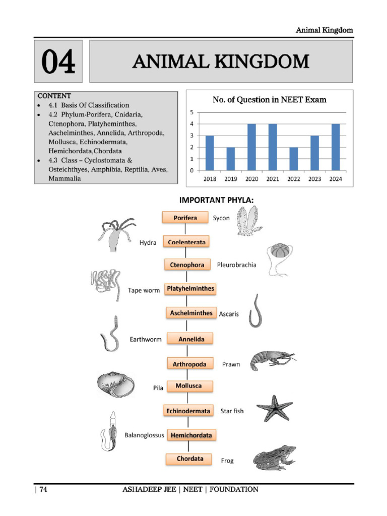 Animal Module | PDF