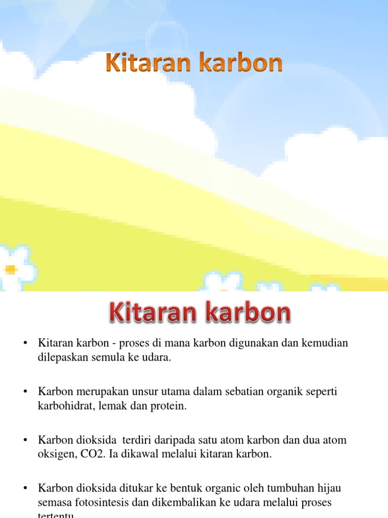 Kitaran Karbon  PDF