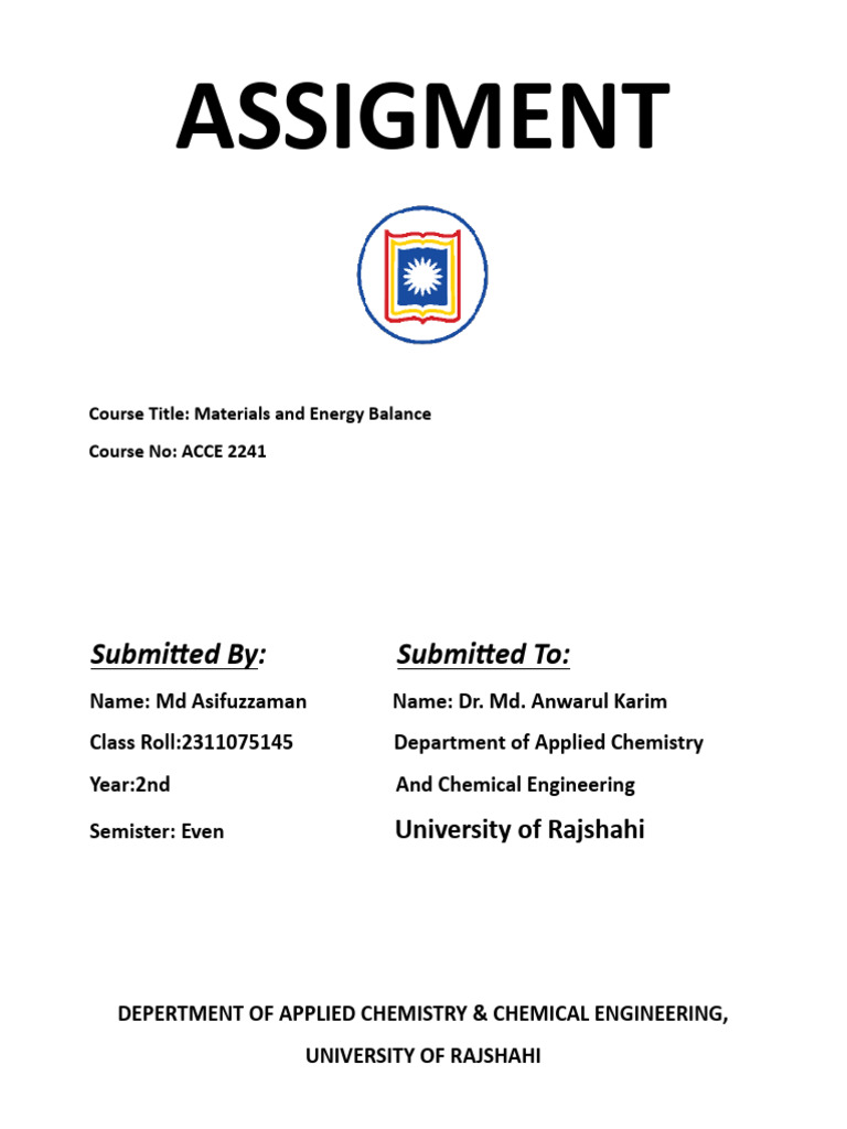 Assigment | PDF