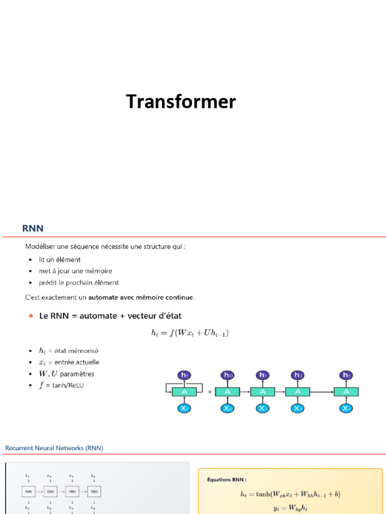 Transformer | PDF | Mathématiques appliqués | Sciences cognitives
