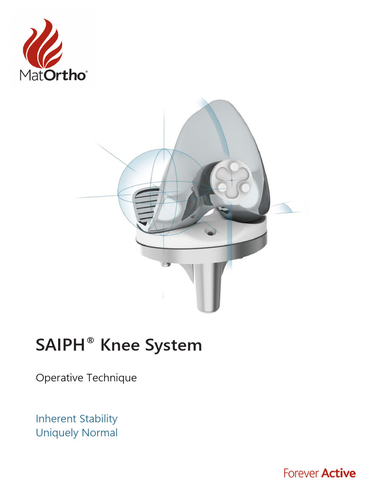 SAIPH, Operative Technique, ML-300-141 (6) - E | PDF | Knee | Ankle