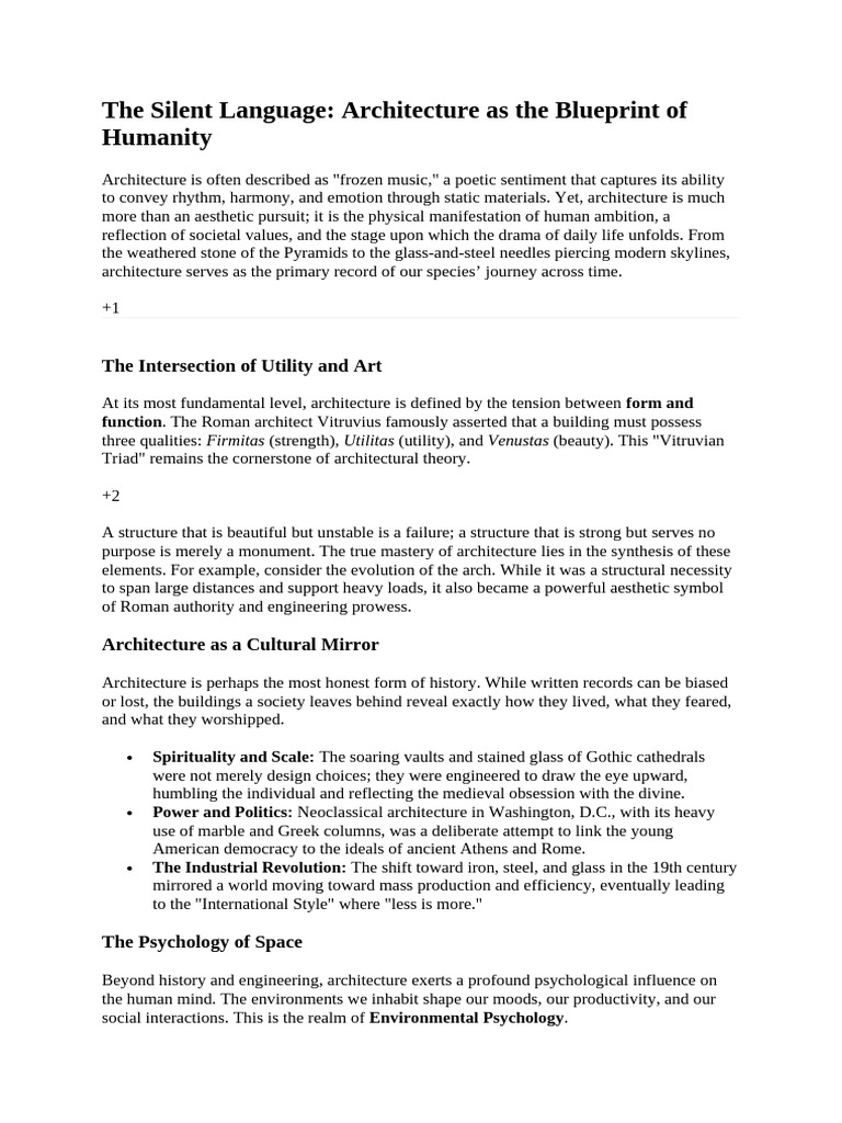 The Silent Language | PDF | Sustainability | Aesthetics