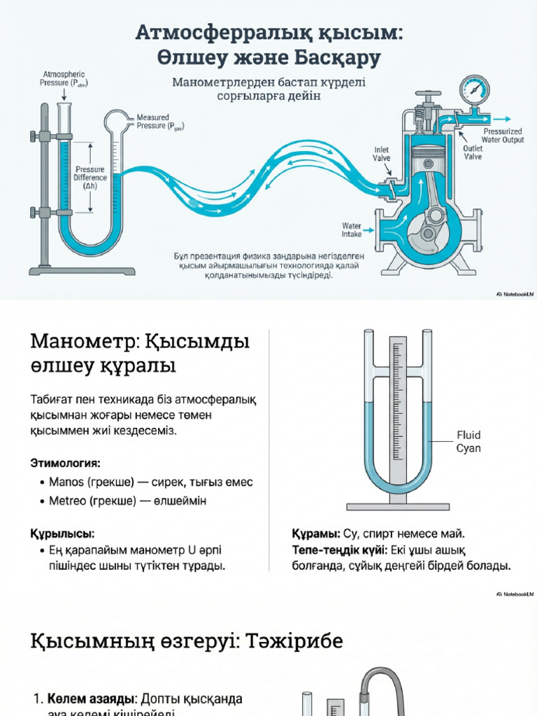 Pressure Measurement Movement | PDF