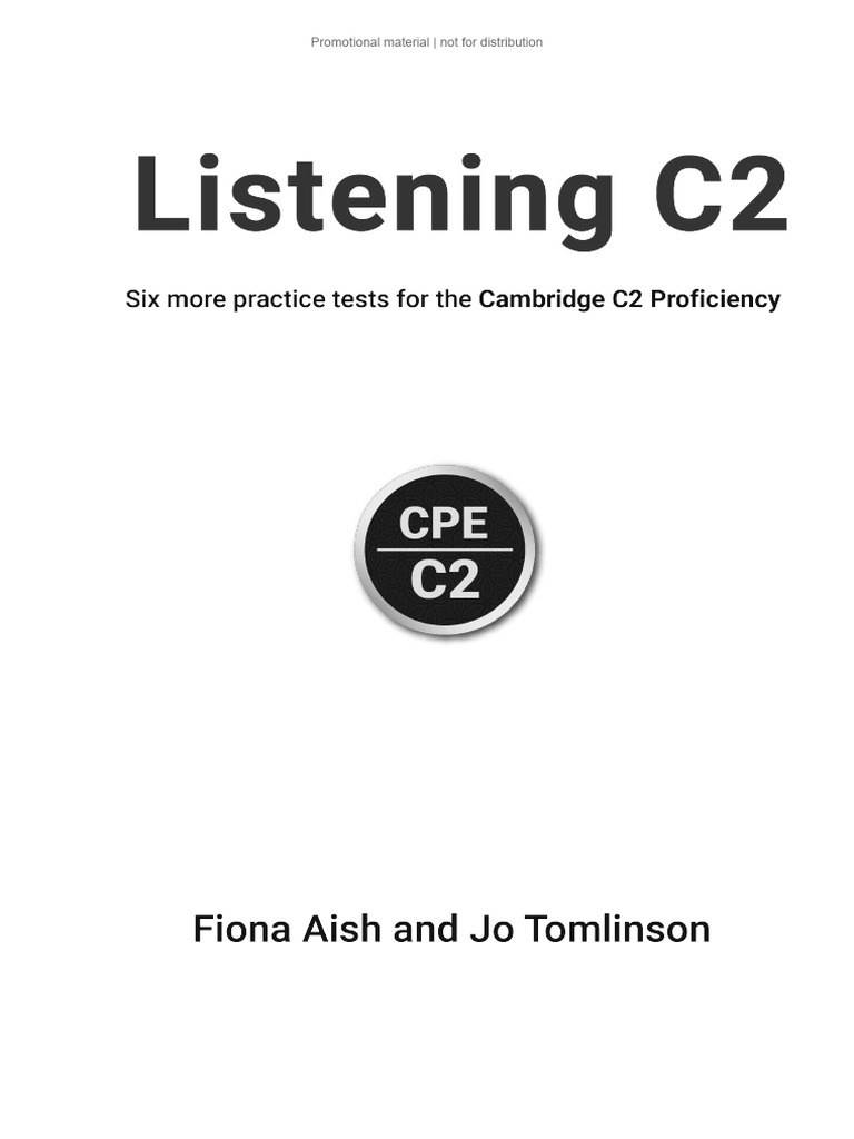 Listening C2 - Book 2 - Digital Sample | PDF | Artificial Intelligence ...